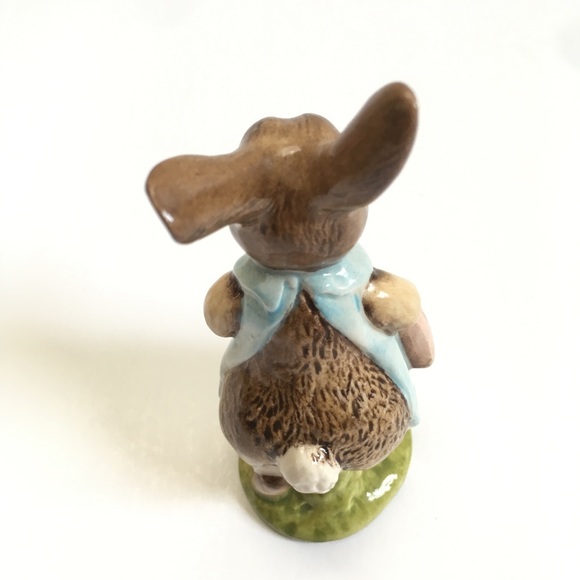 Beatrix Potter Royal Albert Mrs Flopsy Bunny, Original Box, 1989 Vintage - Picture 7 of 9